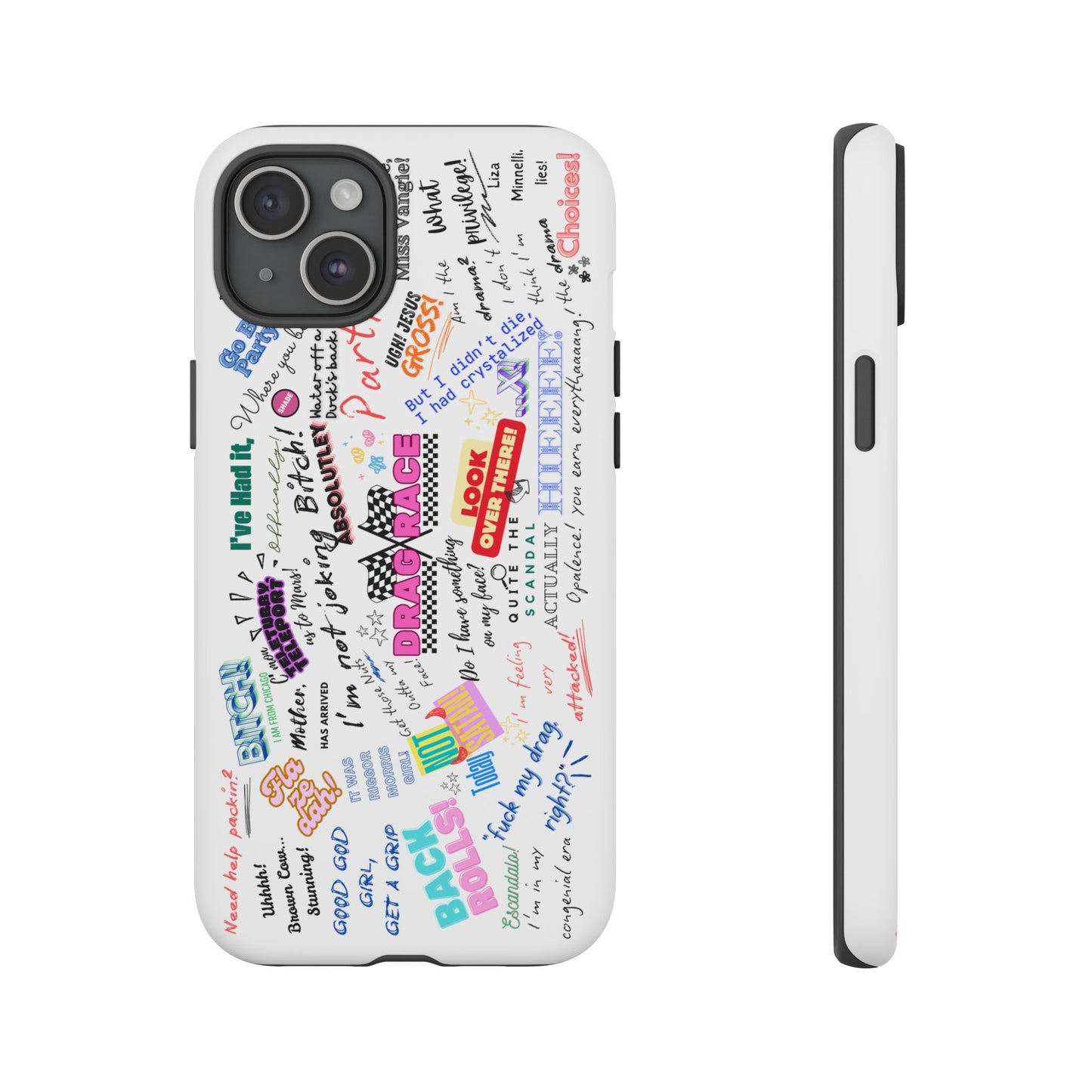 Trendy Phone Case with Fun Quotes | Gift for Teens, Birthday Present, Everyday Use, Motivational Design, Colorful Style