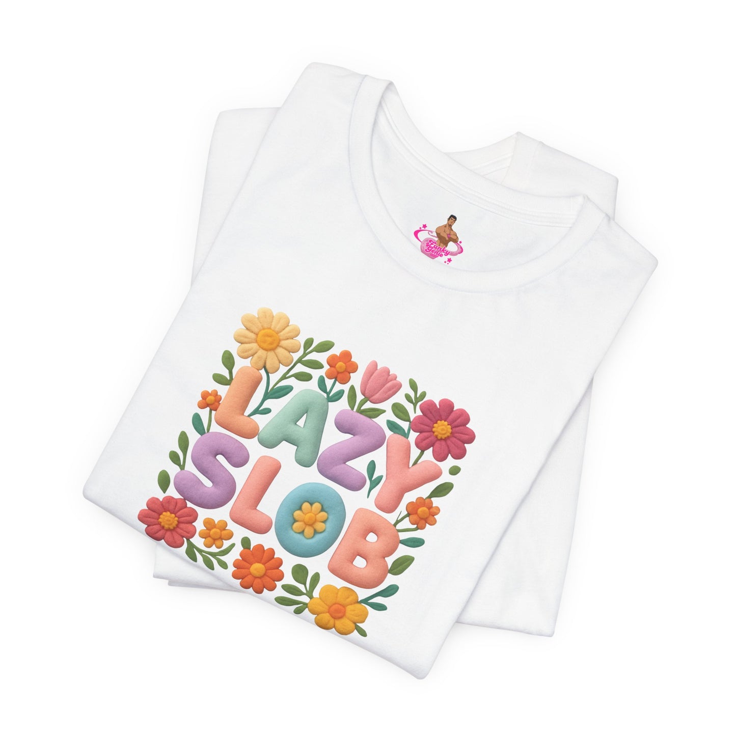 Lazy Slob Floral Graphic Tee