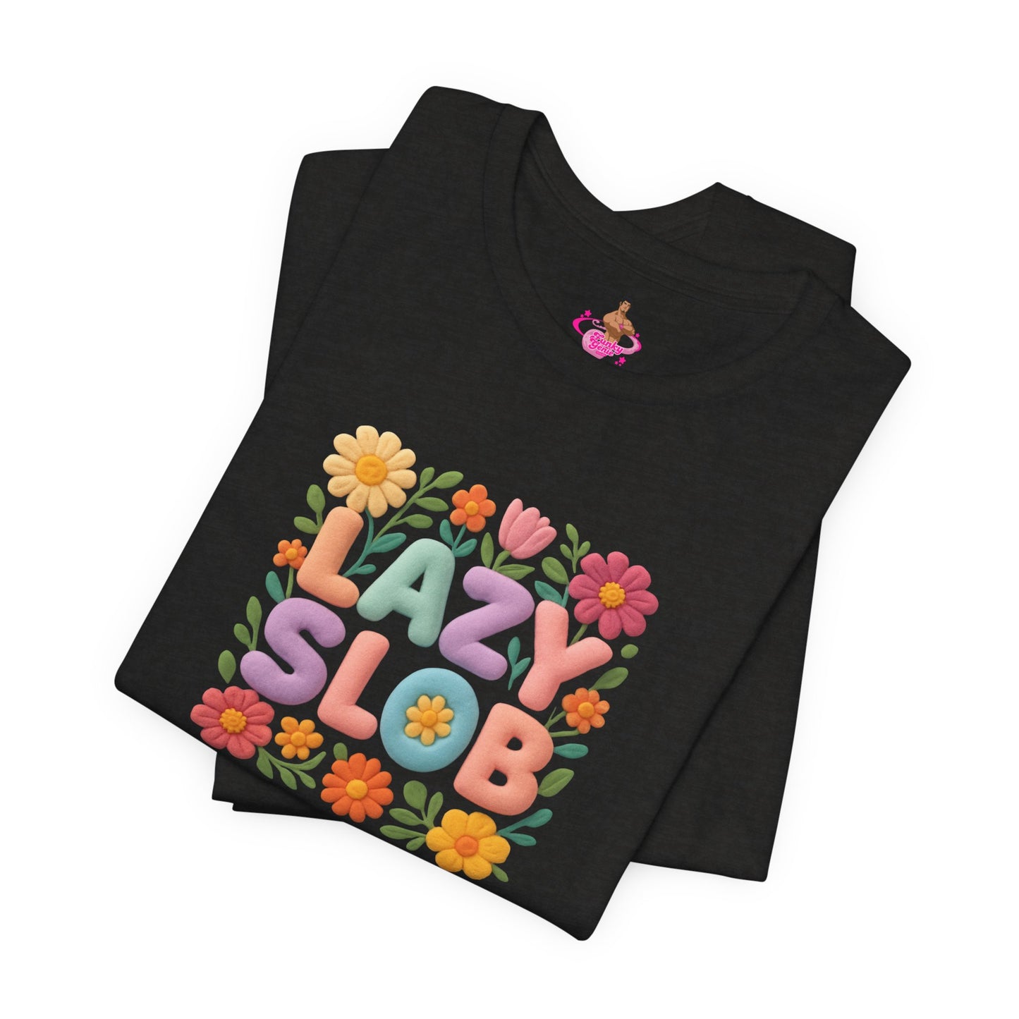 Lazy Slob Floral Graphic Tee