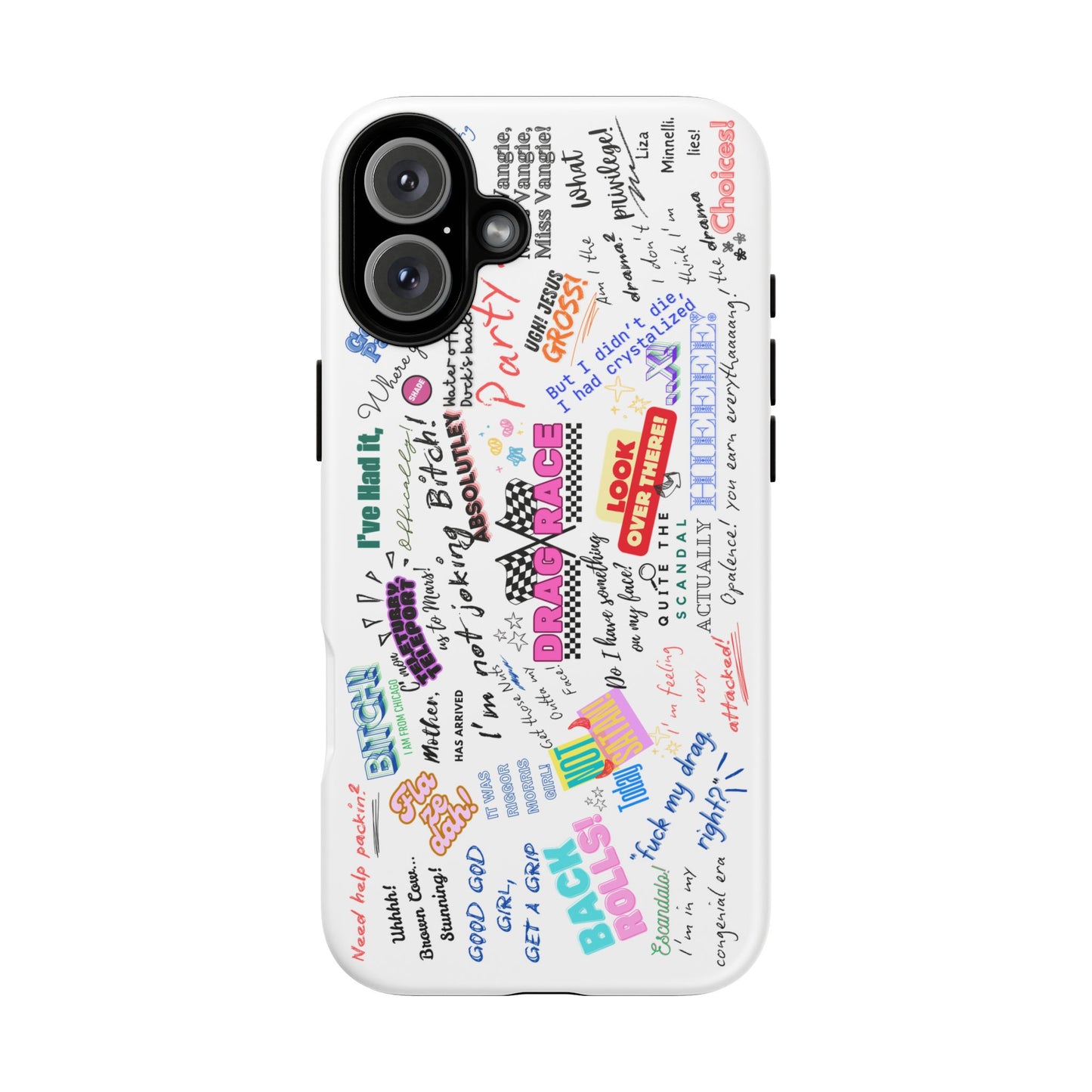 Trendy Phone Case with Fun Quotes | Gift for Teens, Birthday Present, Everyday Use, Motivational Design, Colorful Style