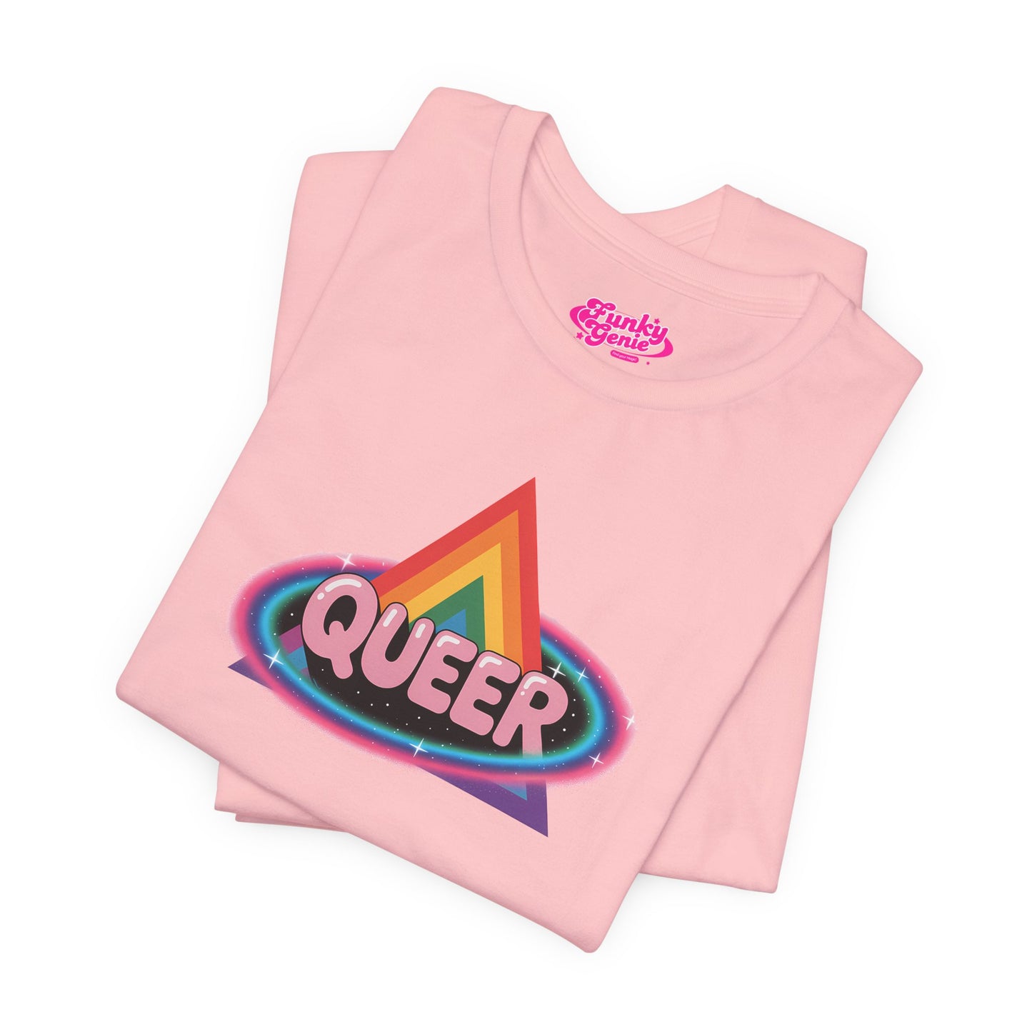 Pride-Inspired Unisex Tee, Queer Graphic Shirt, LGBTQ+ Fashion, Casual Wear, Pride Month, Unique Graphic Tee