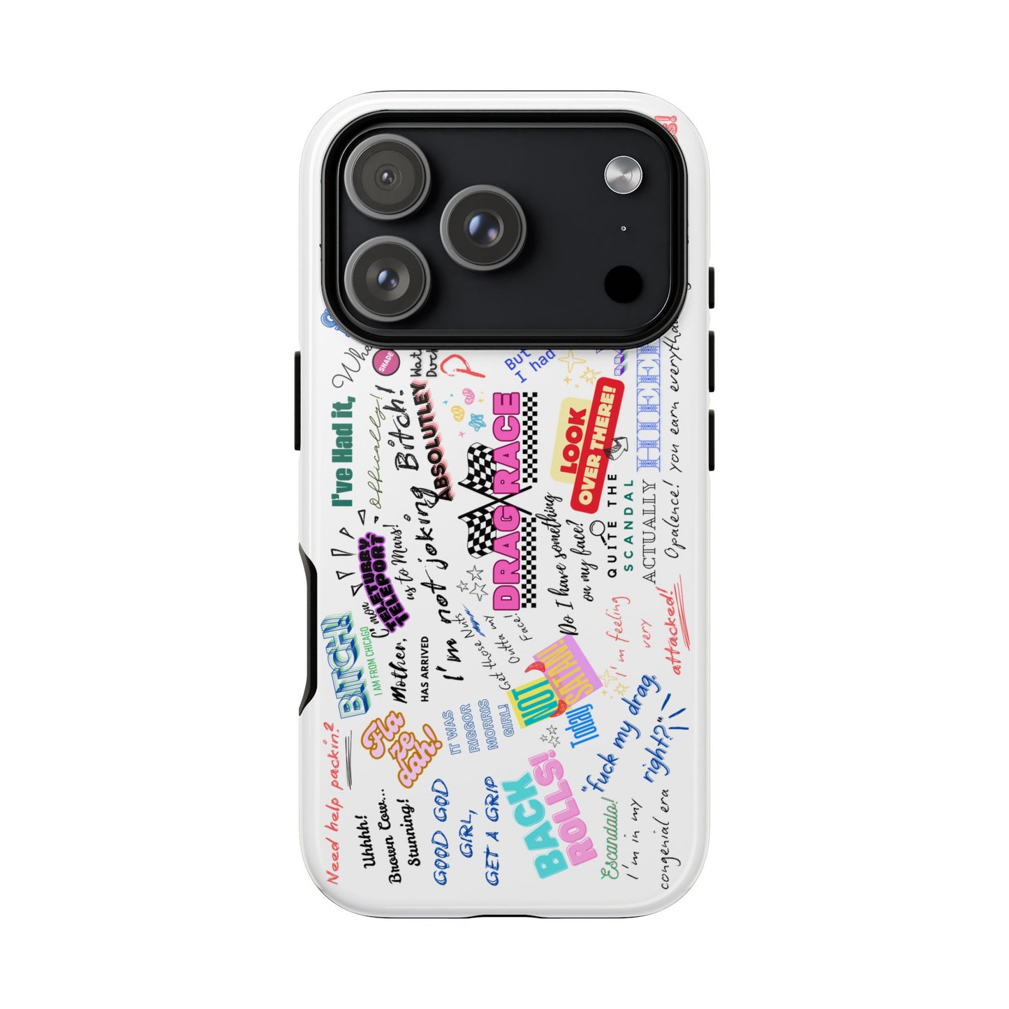 Trendy Phone Case with Fun Quotes | Gift for Teens, Birthday Present, Everyday Use, Motivational Design, Colorful Style