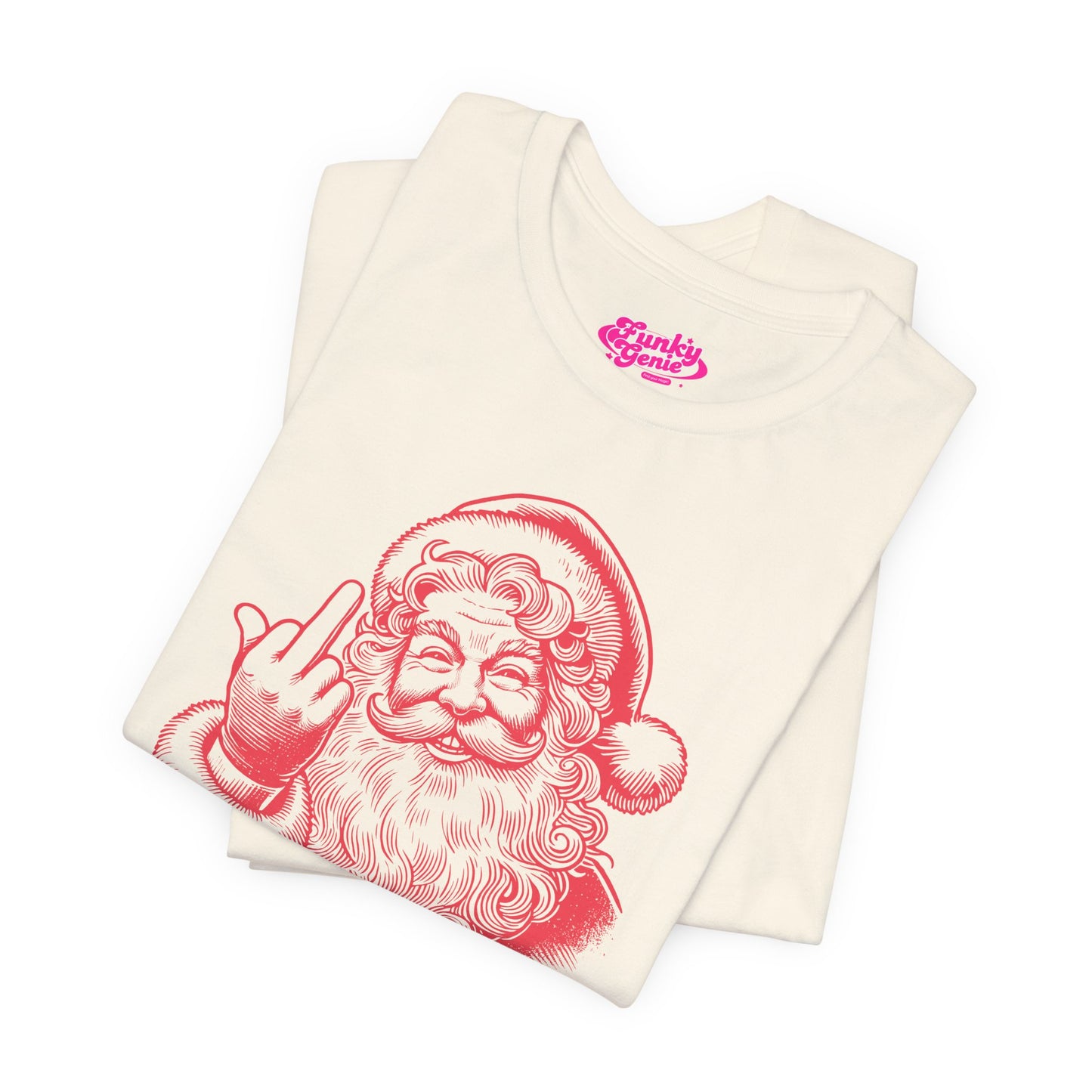 Santa's Sassy Tee, Funny Holiday Shirt, Unisex Christmas T-Shirt, Gift for Him, Christmas Party Outfit, Santa Humor Tee