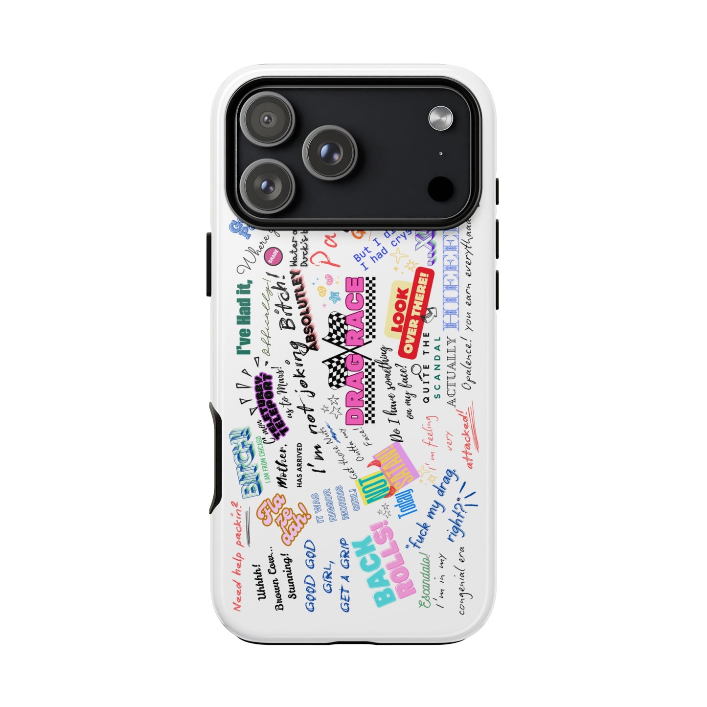 Trendy Phone Case with Fun Quotes | Gift for Teens, Birthday Present, Everyday Use, Motivational Design, Colorful Style