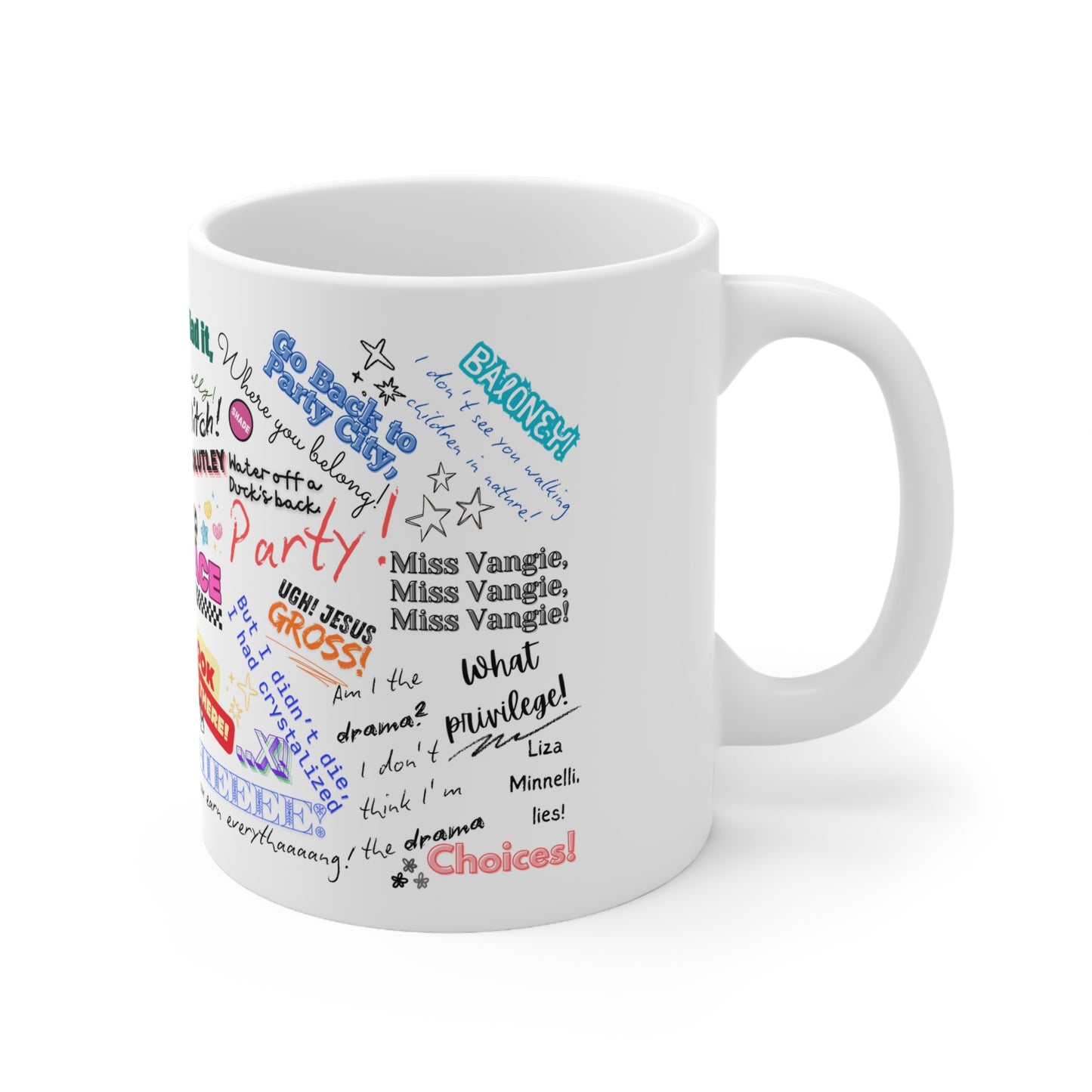Drag Race US Queens Quotes  Ceramic Coffee Cups - 11oz & 15oz, Funny Gift for Coffee Lovers, Unique Mugs for Pride, LGBTQ+ Party Decor, Quirky Home [...]