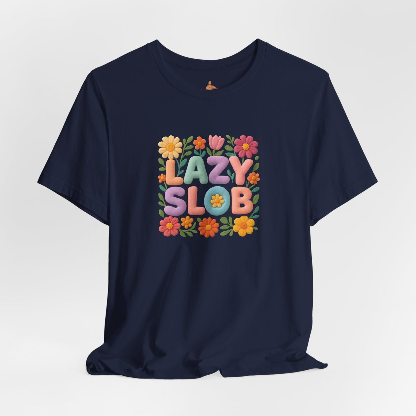 Lazy Slob Floral Graphic Tee