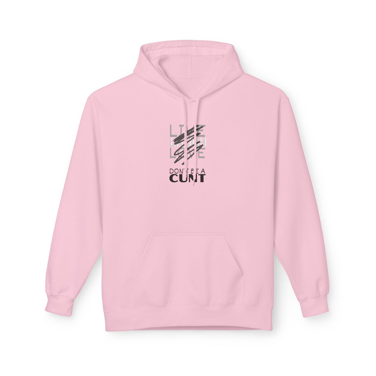 Don't be a C - Bold Statement Hoodie, Unisex Fleece Sweatshirt, Casual Wear, Comfortable Outfit, Gift for Trendsetters