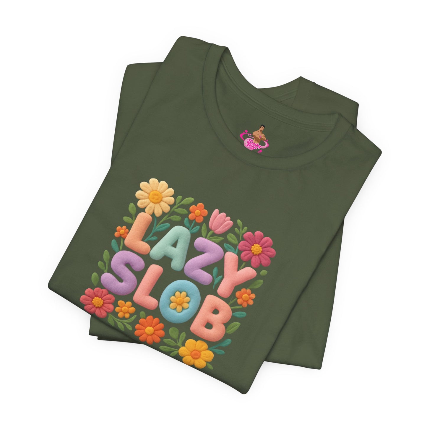 Lazy Slob Floral Graphic Tee