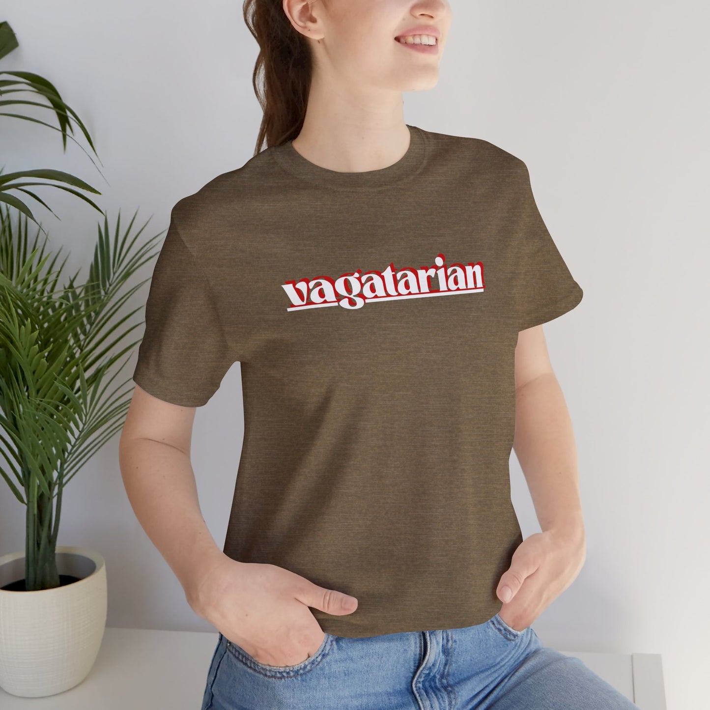 Vagatarian - Unisex Tee - Casual, Streetwear, Gift for Friends, LGBT Outfits, Queer Culture