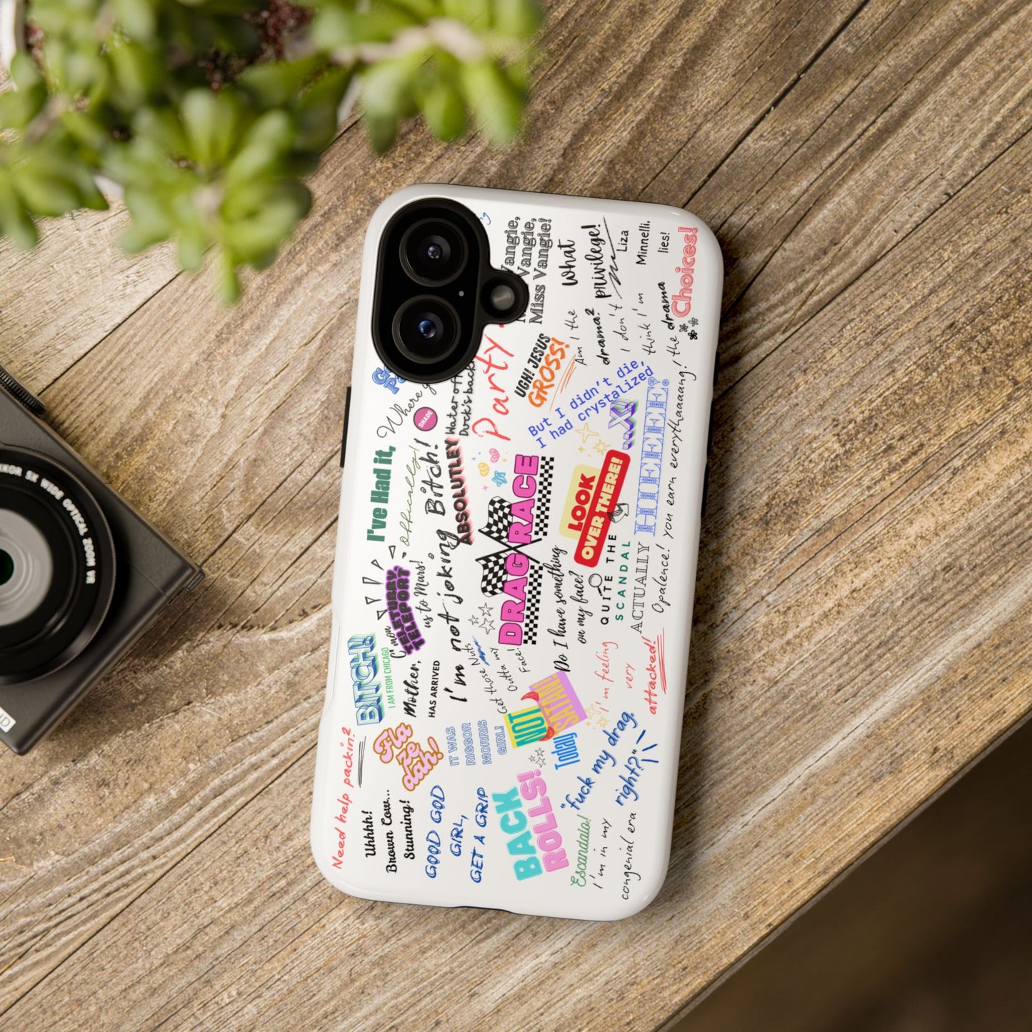 Trendy Phone Case with Fun Quotes | Gift for Teens, Birthday Present, Everyday Use, Motivational Design, Colorful Style