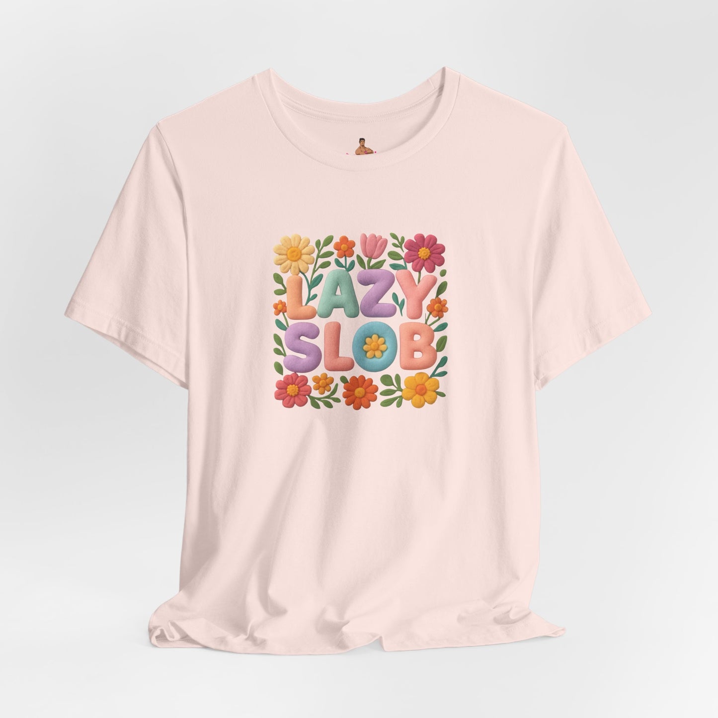 Lazy Slob Floral Graphic Tee