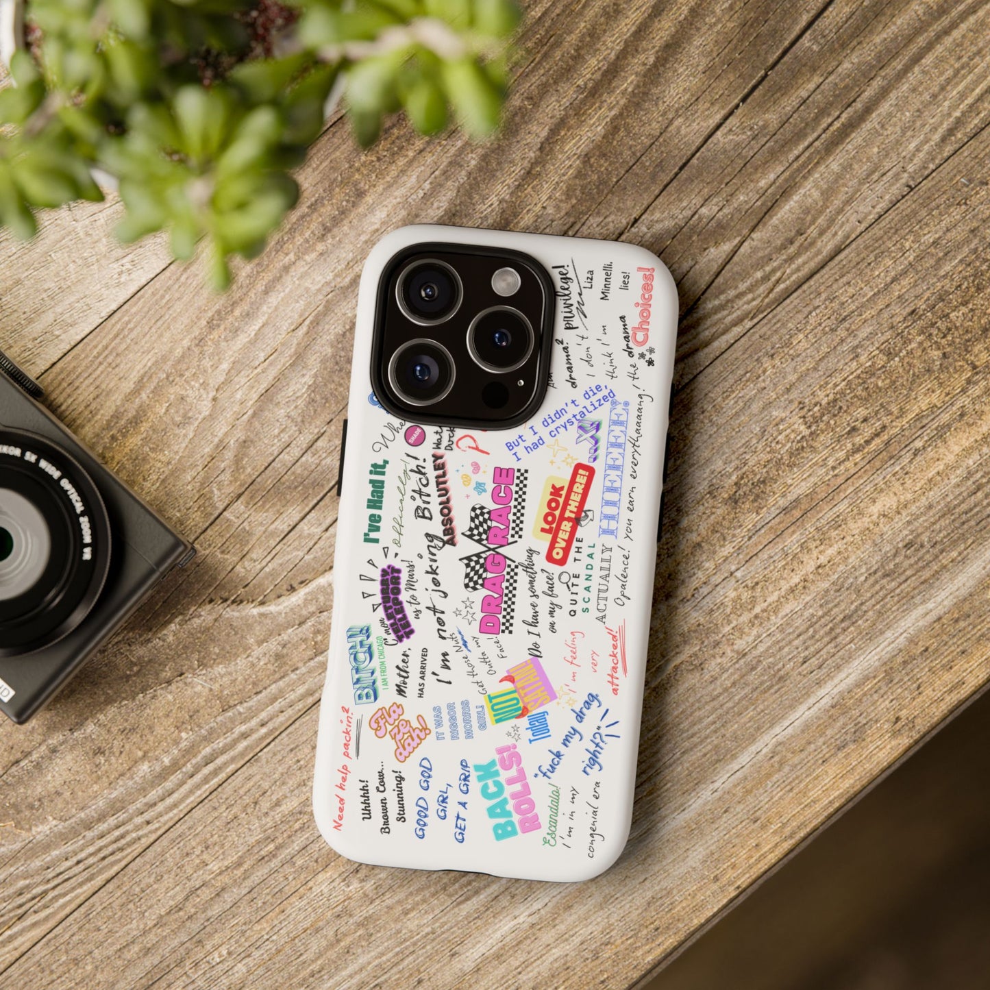 Trendy Phone Case with Fun Quotes | Gift for Teens, Birthday Present, Everyday Use, Motivational Design, Colorful Style