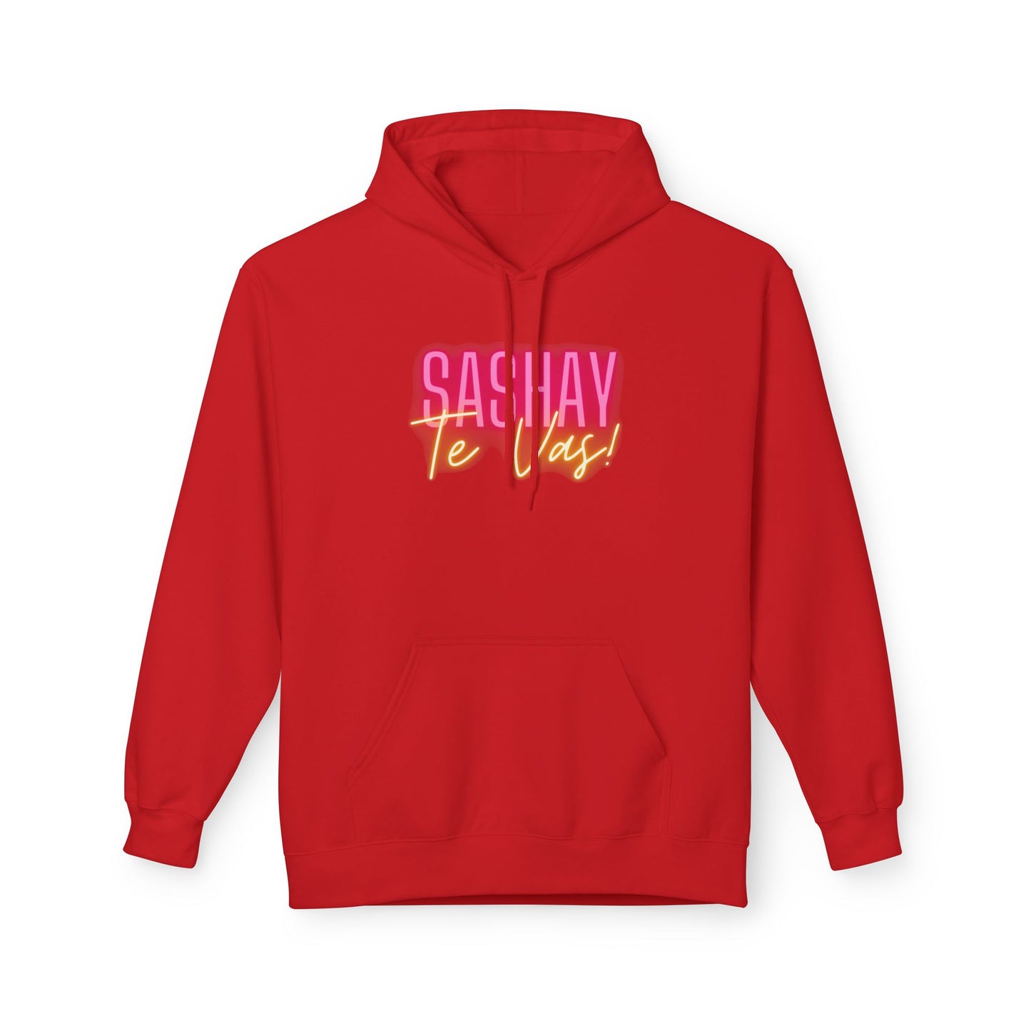 Red hoodie with colorful text on a white background  Drag Race Espana, Drag Race Spain, Rupaul's drag race, Drag queens, LGBT, Queer culture