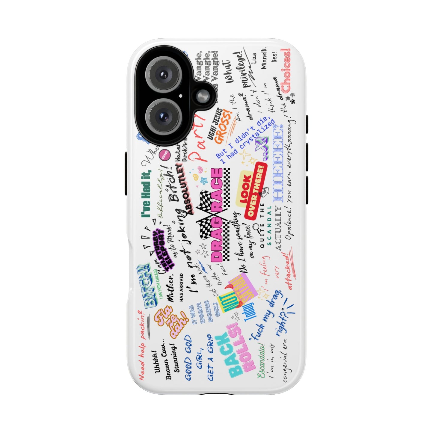 Trendy Phone Case with Fun Quotes | Gift for Teens, Birthday Present, Everyday Use, Motivational Design, Colorful Style