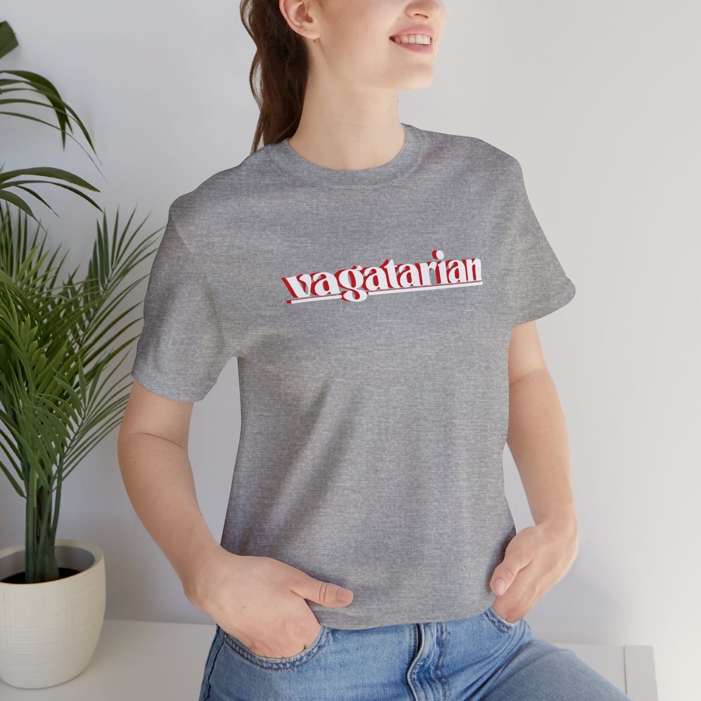 Vagatarian - Unisex Tee - Casual, Streetwear, Gift for Friends, LGBT Outfits, Queer Culture