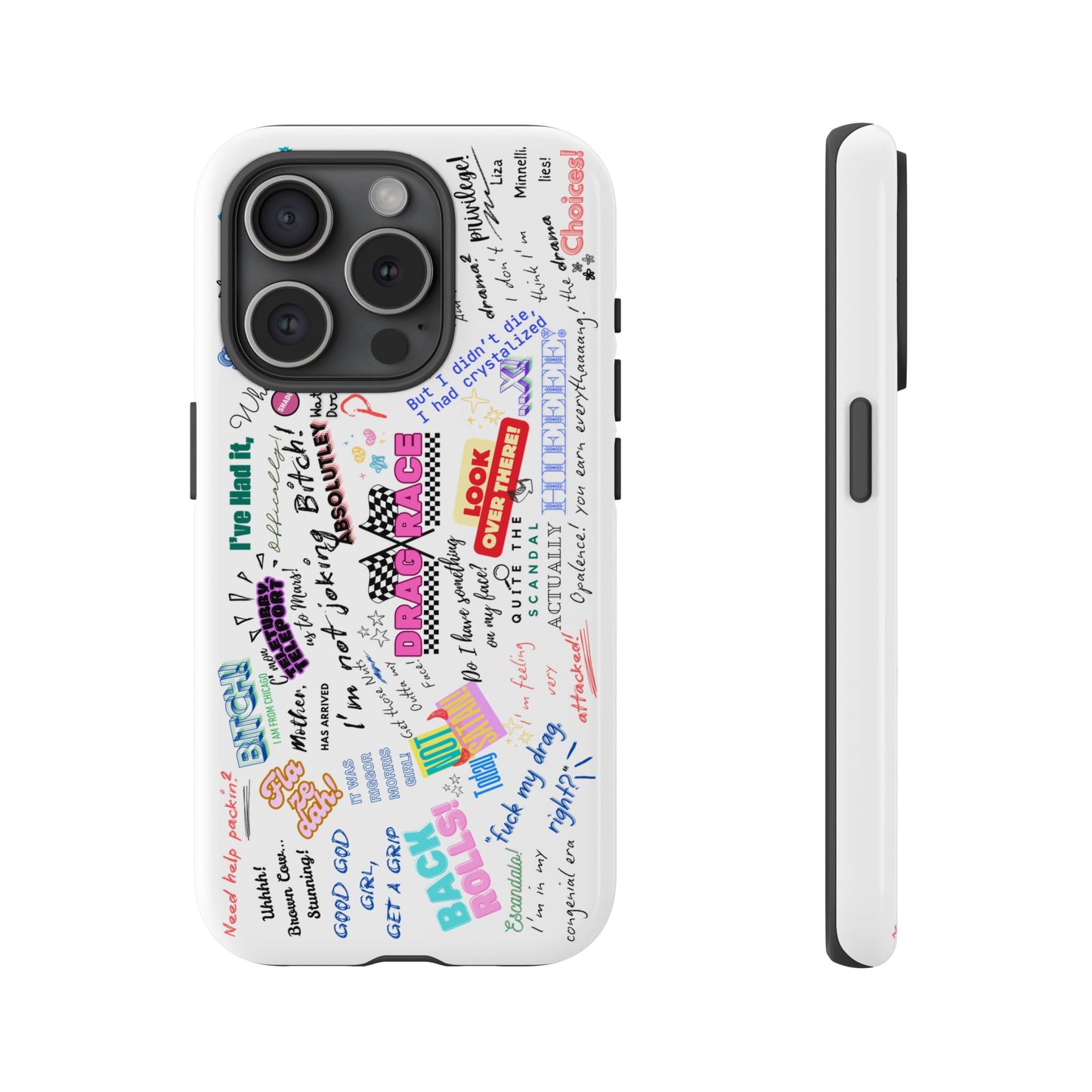 Trendy Phone Case with Fun Quotes | Gift for Teens, Birthday Present, Everyday Use, Motivational Design, Colorful Style