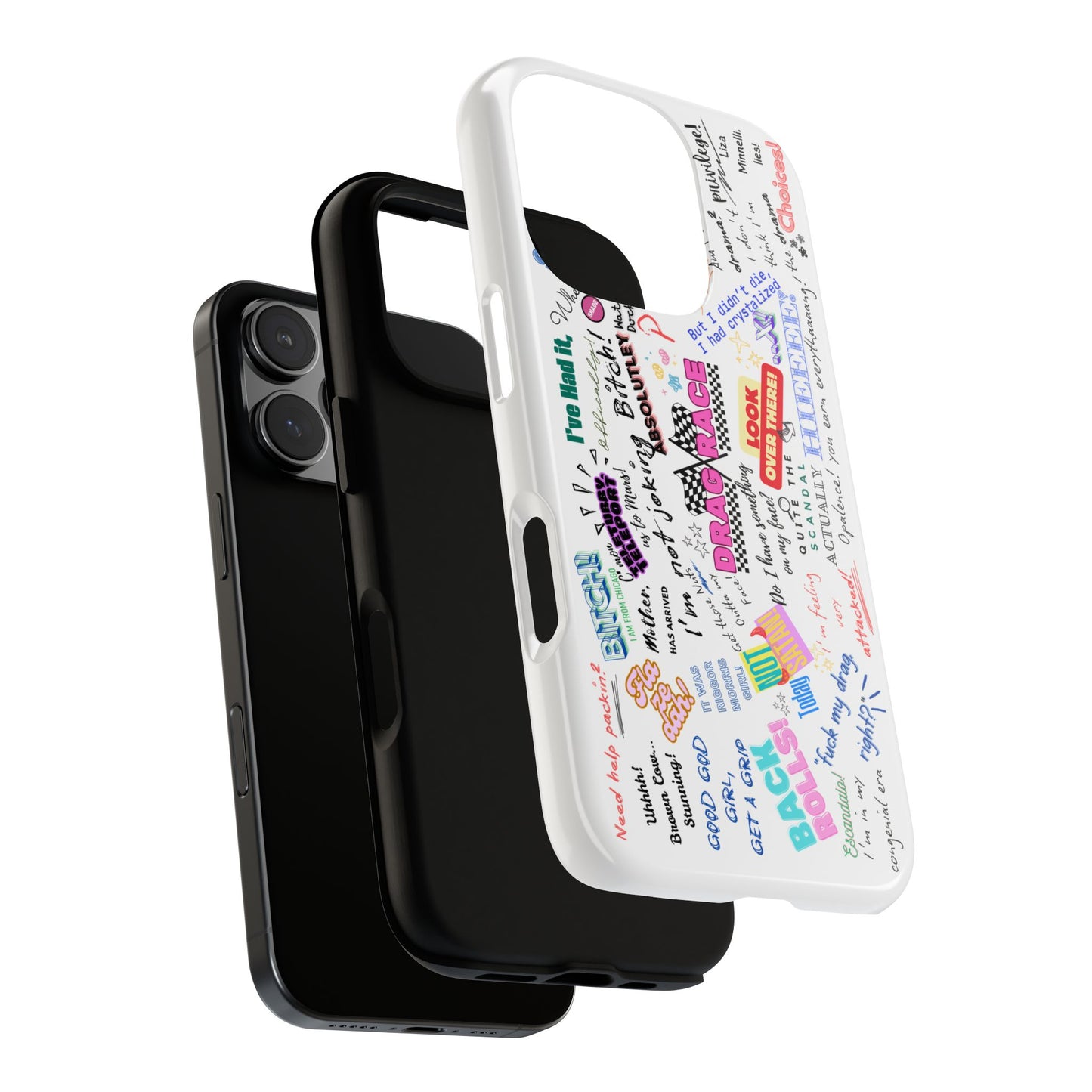 Trendy Phone Case with Fun Quotes | Gift for Teens, Birthday Present, Everyday Use, Motivational Design, Colorful Style