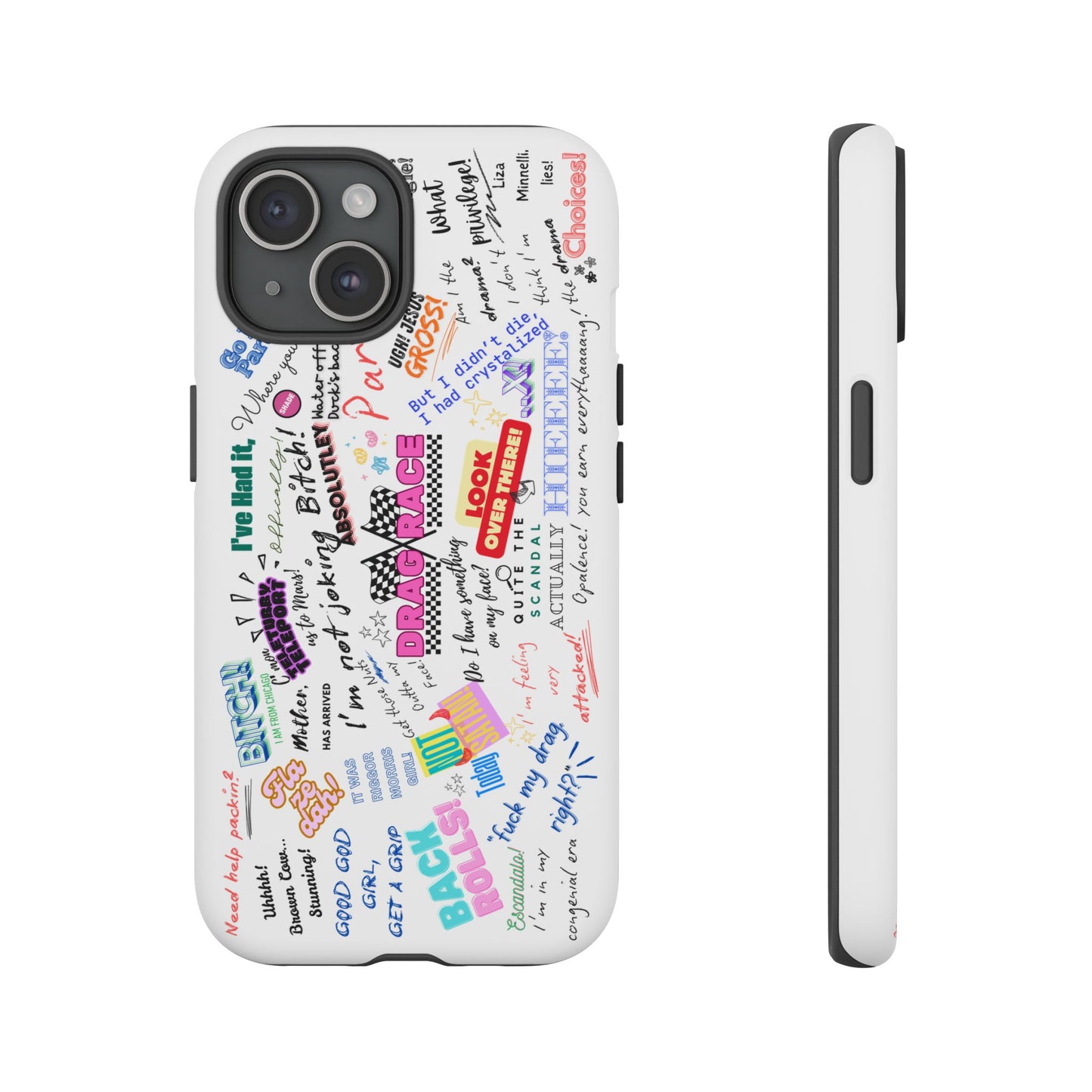 Trendy Phone Case with Fun Quotes | Gift for Teens, Birthday Present, Everyday Use, Motivational Design, Colorful Style